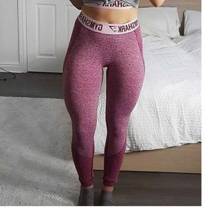 Gymshark flex leggings chalk pink
